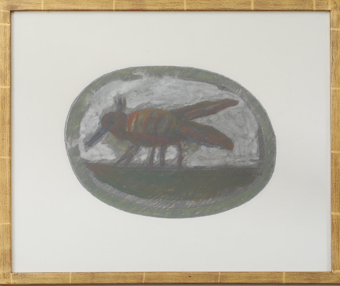 SEIJA TUULIKKI SALLINEN. composition, signed and dated -67.