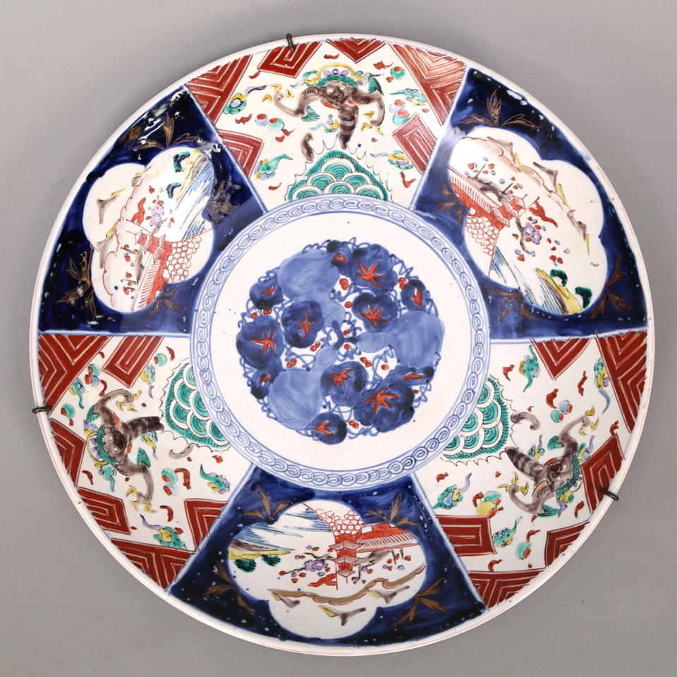 FAT, porslin, Japan, Imari.