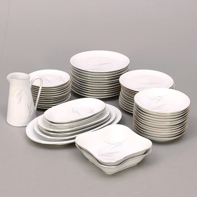 MATSERVIS; porslin 57 delar, Eschenbach, Sabina, Tyskland.