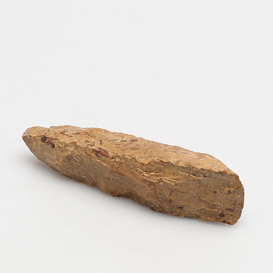 STENYXA i flinta. Hålleggad stenyxa från Trattbägarkulturen, Yngre stenålder.