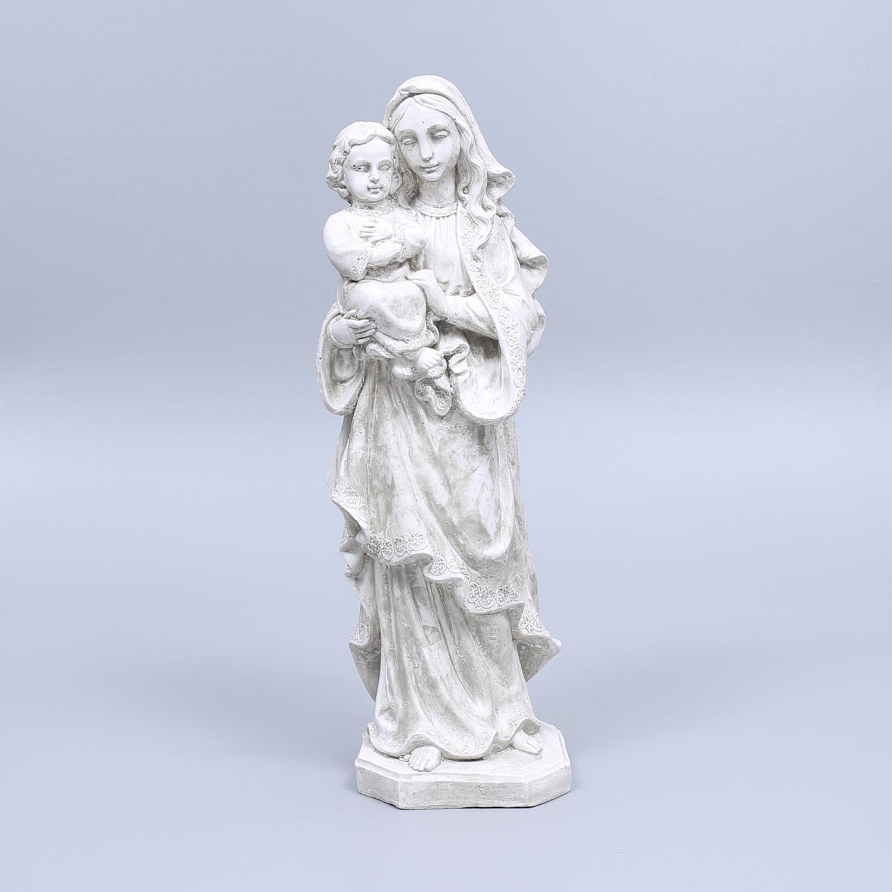 FIGURE, "Madonna and Child", cast.