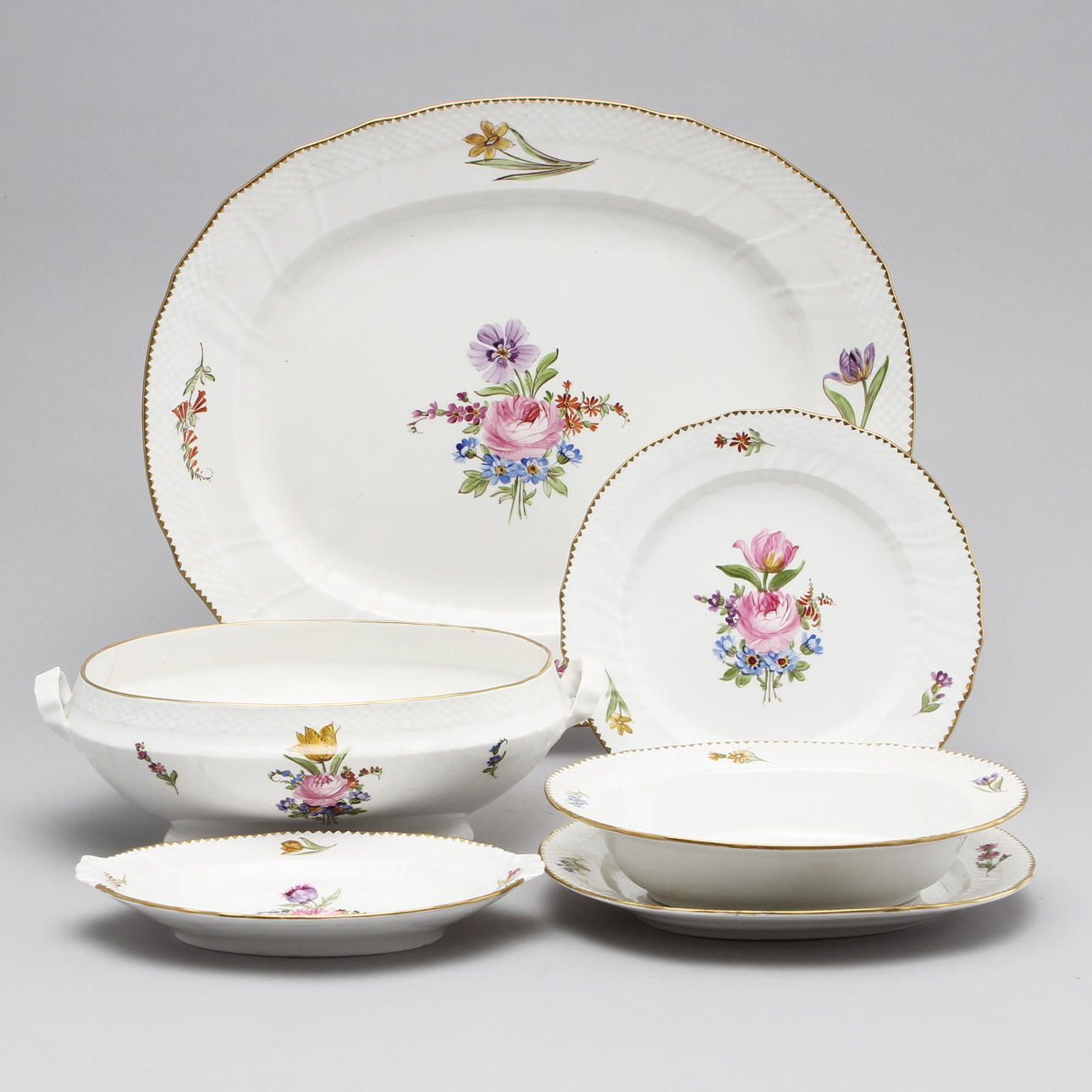 SERVIS, 101 delar, Gustavsberg.