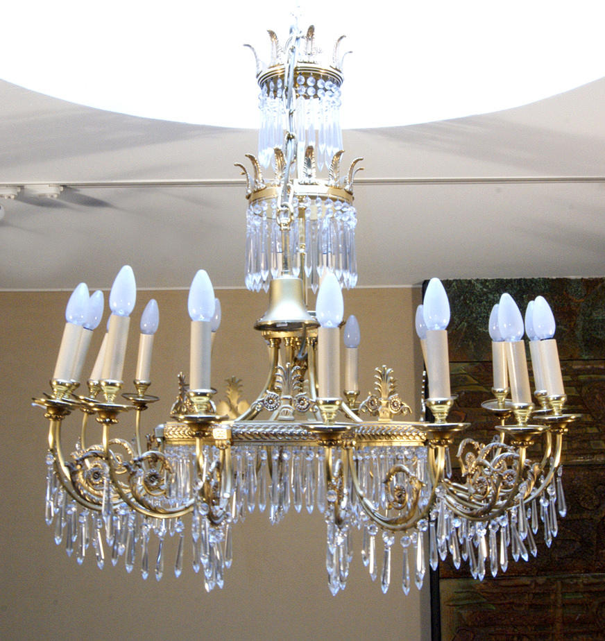 TAK LJUSKRONA i klassicism stil, Tyskland.