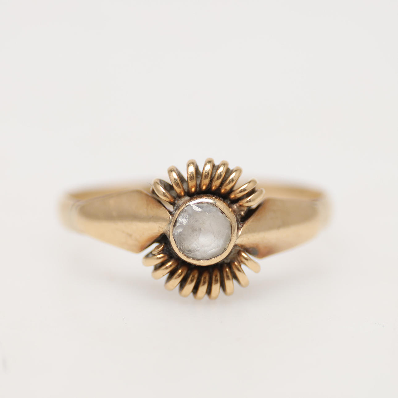 KNUD GEORG JENSEN, ring i 14K guld.
