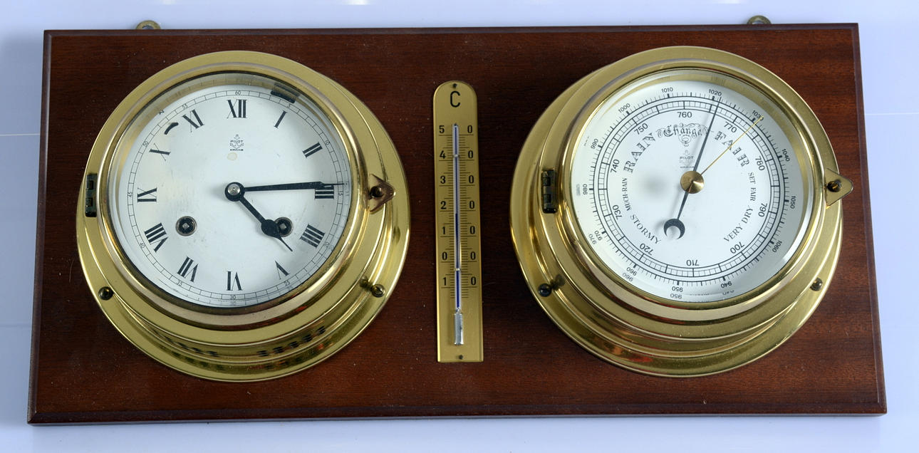 SKEPPSUR SAMT BAROMETER, Pilot.