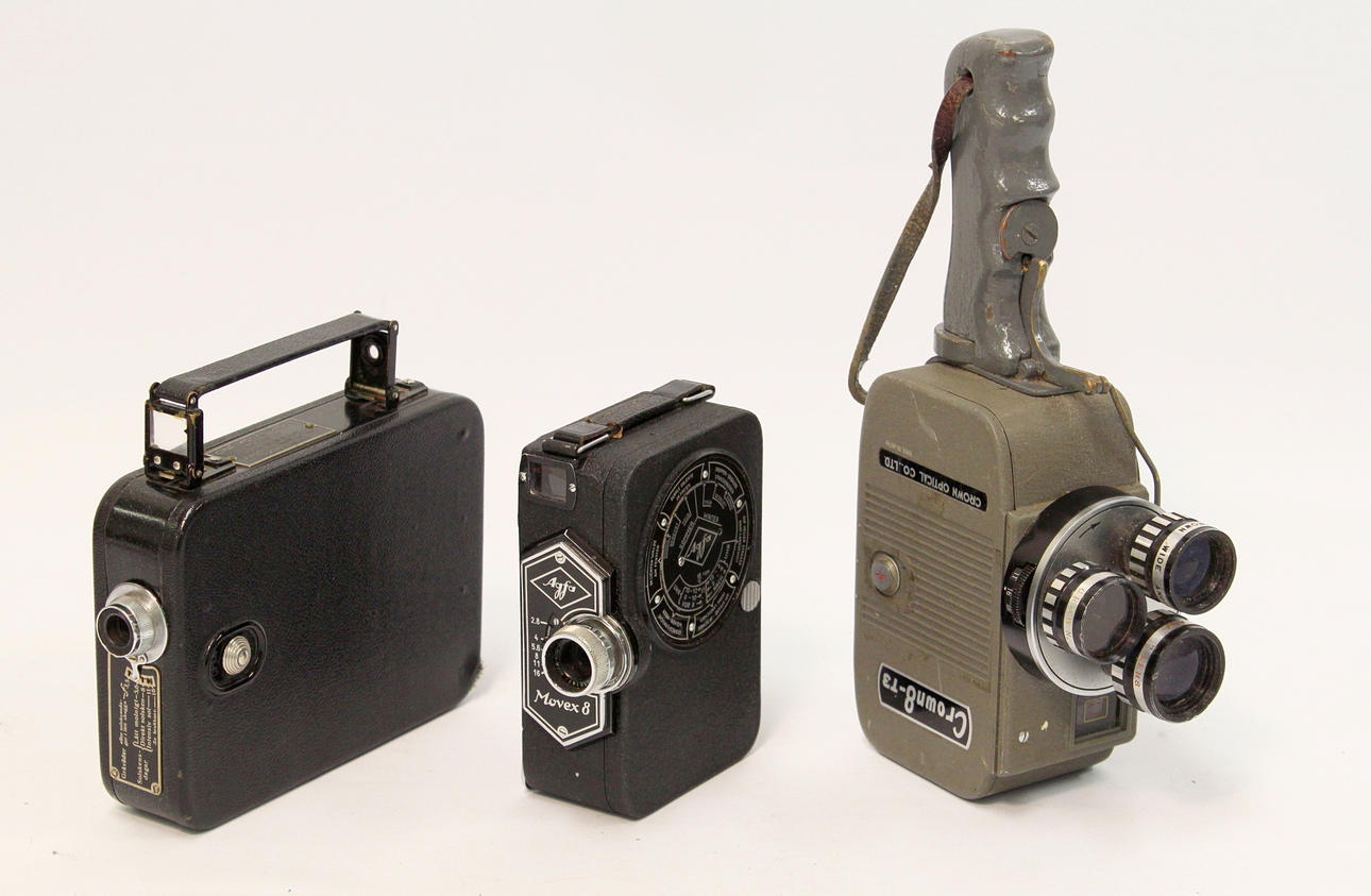 FILM KAMEROR, Tre stycken.