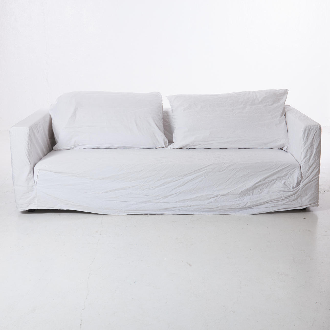 SOFA, ''Brick'' 3 seater, Gervasoni, removable cover.