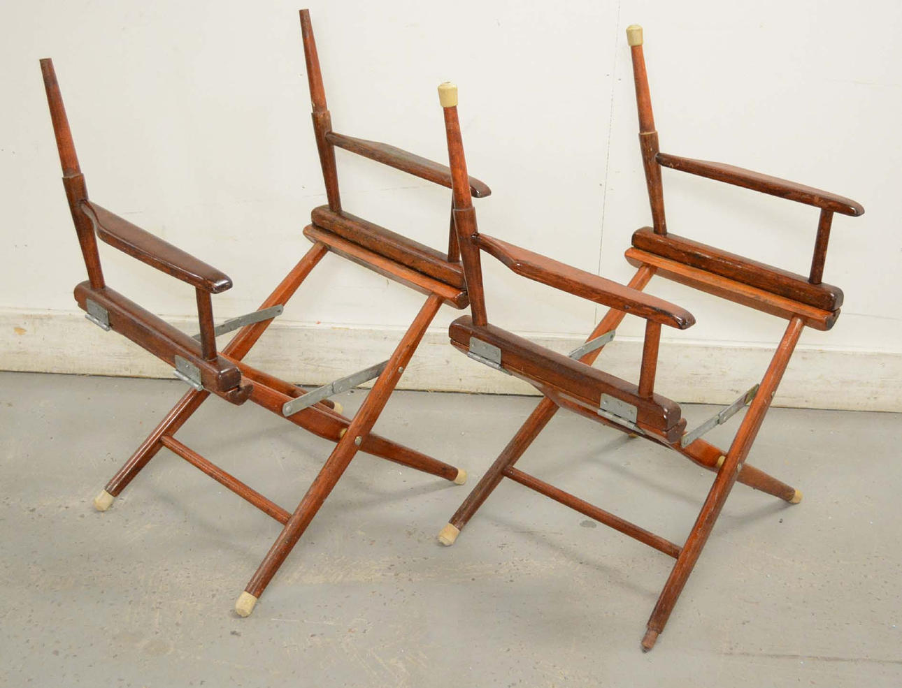 Skeppstol Mahogny, 1920-30-tal. 2 styck.