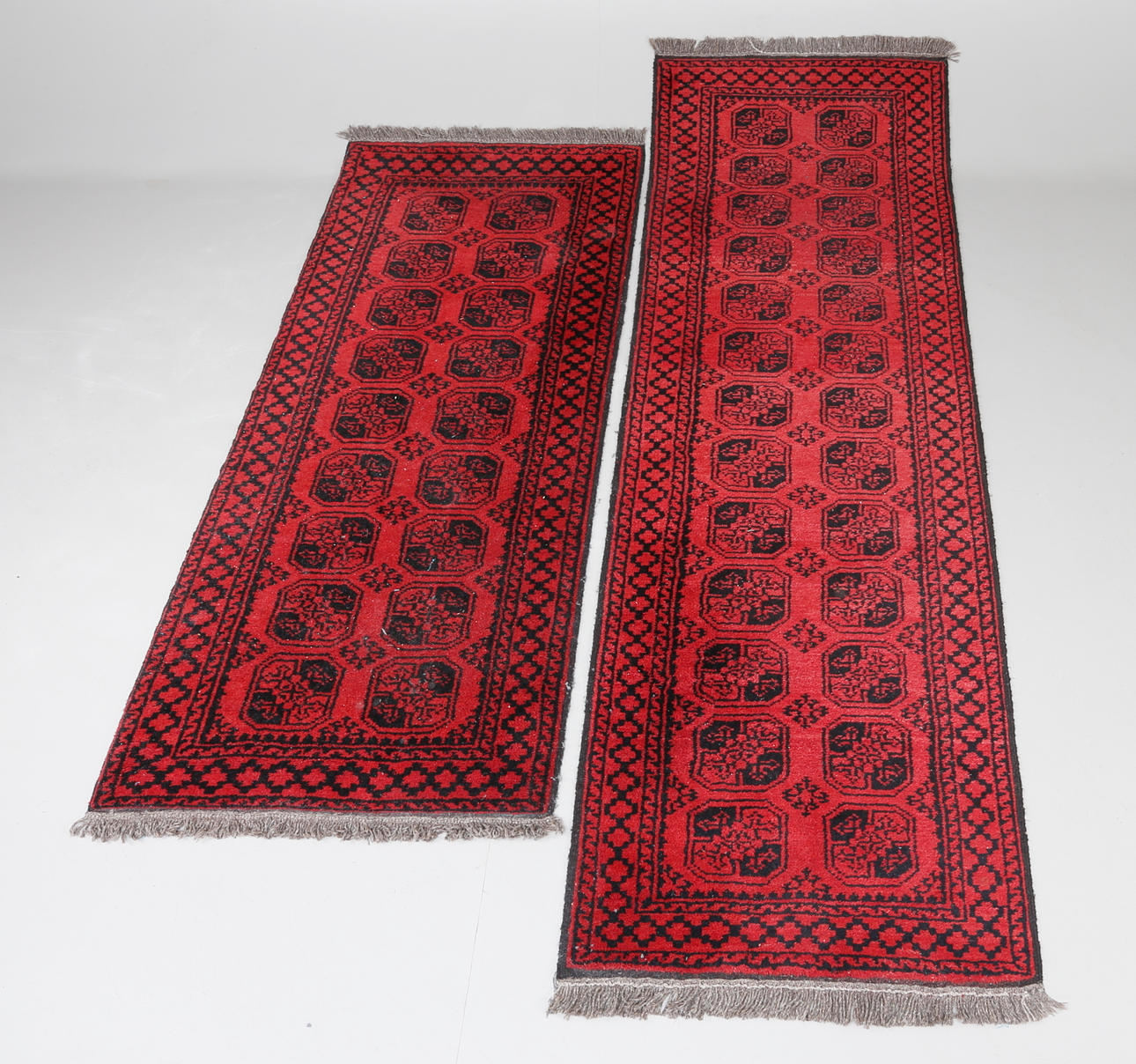 ÄKTA MATTOR, 2 st. Afghan.