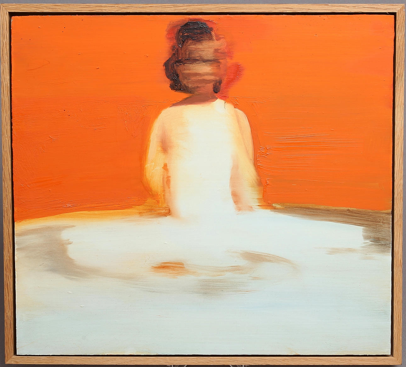 SUSANNE JOHANSSON (FD SIMONSON). "Hapseis V", oil on Board, signed and dated 1999 on verso.
