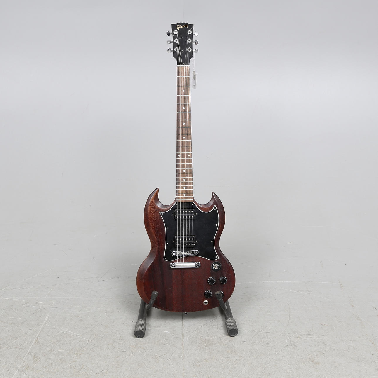 ELGITARR, SG, USA, 2007, "Aged Brown Mahogany", Gibson.