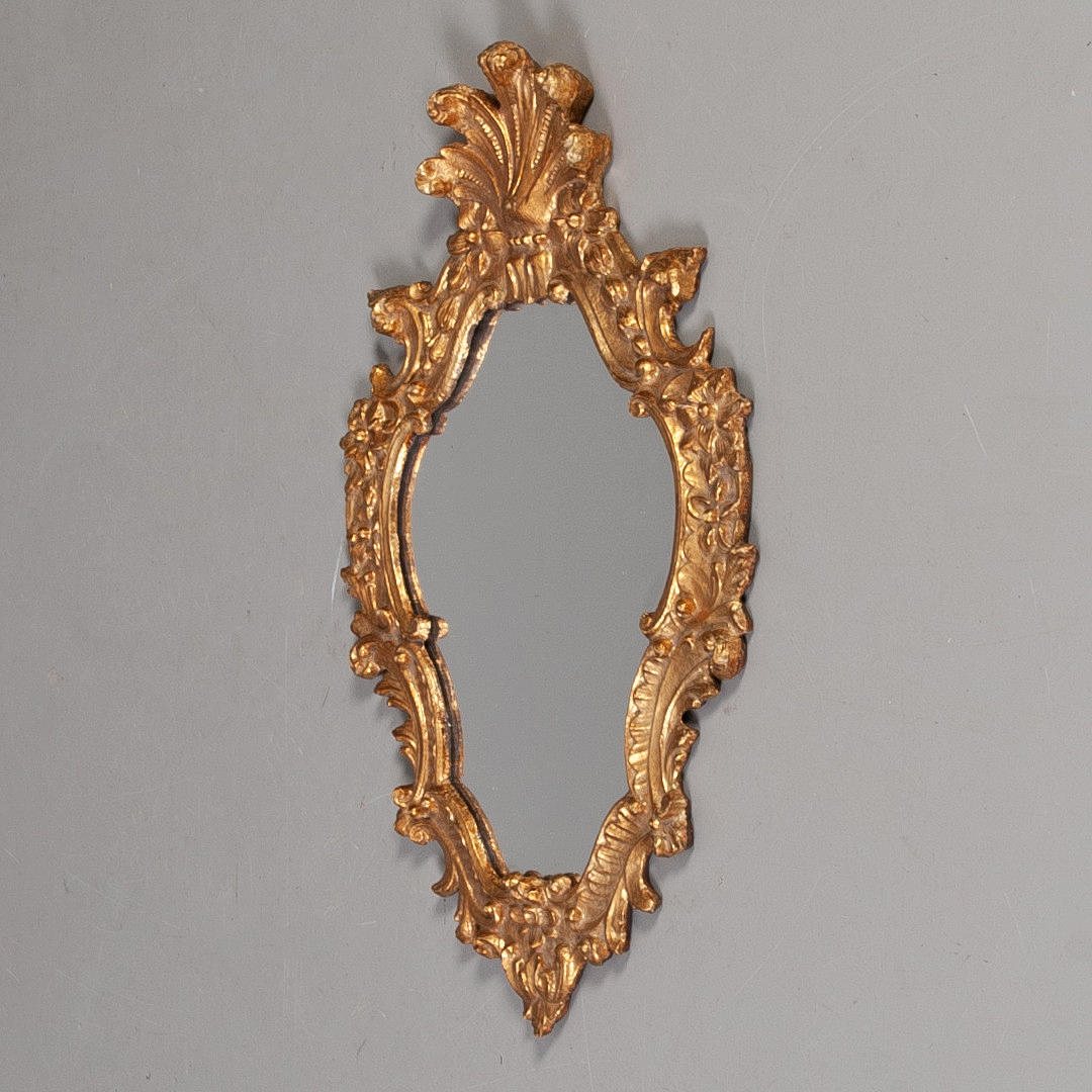 MIRROR, rococo, probably Italy, 18th-19th century.