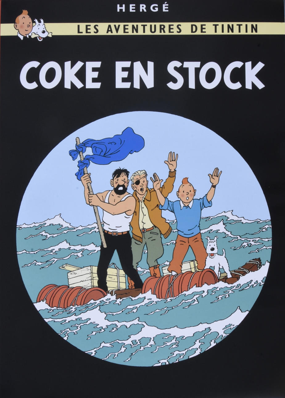 TINTIN, poster, Offset print.