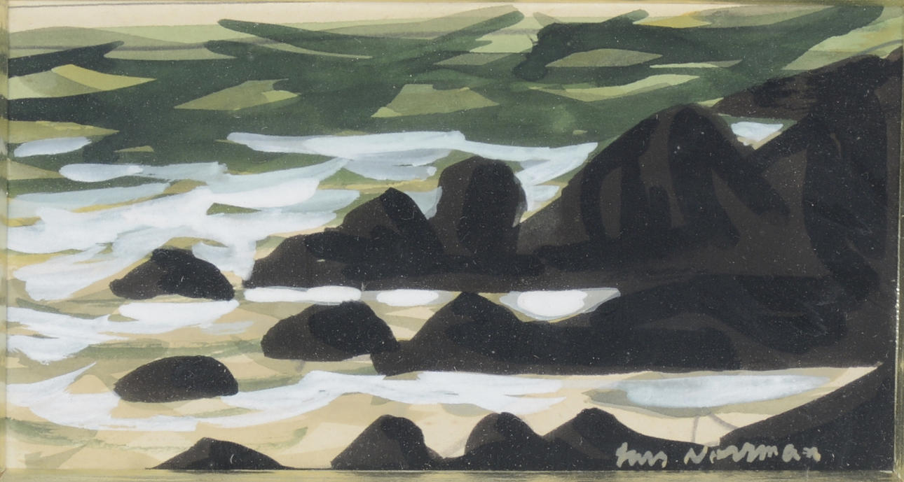 LARS NORRMAN. Gouache.