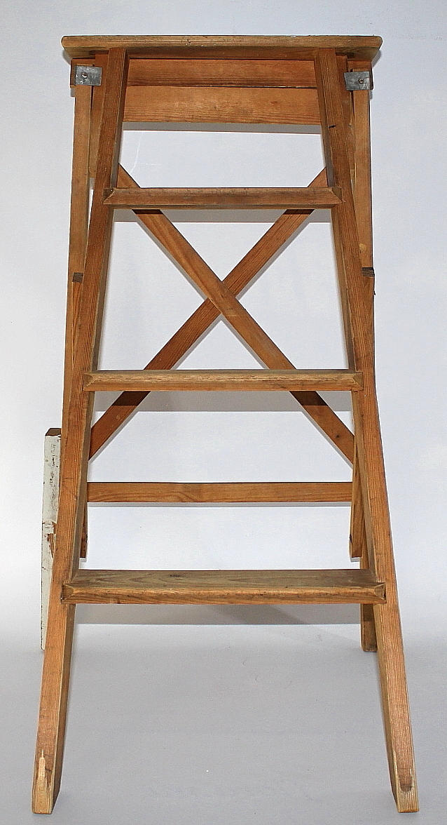 TRAPPSTEGE, 3 steg, trä.