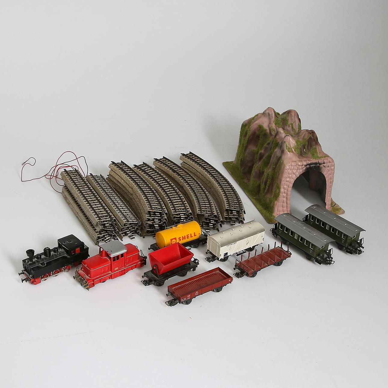 MODELLTÅG, Märklin, HO samt LOK, Fleischmann. 1900-talets andra halva.