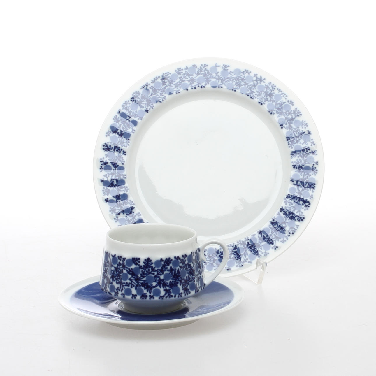 KAFFESERVIS, 18 delar, porslin, "Doria" Arabia.