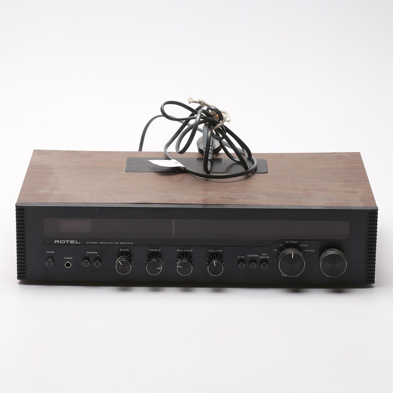 STEREO RECEIVER, Rotel RX-202 MK II, 1970s.