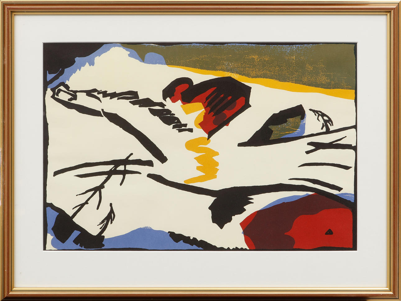 WASSILY KANDINSKY. Efter, litografi.