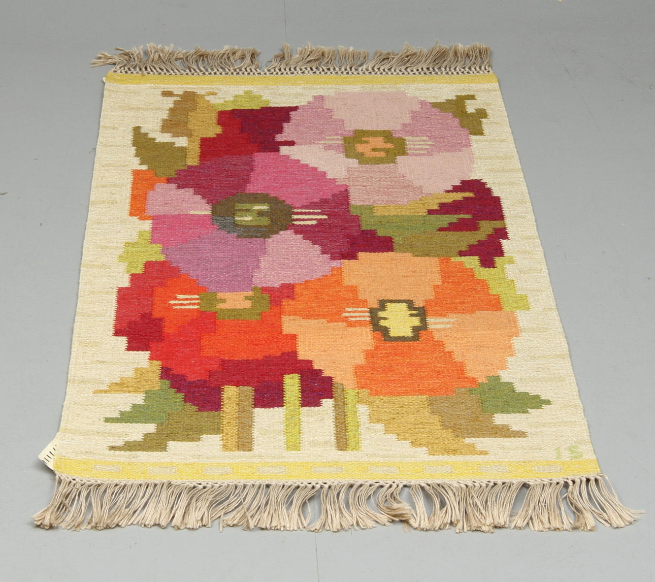 VÄGGBONAD, röllakan, "Wallmö", Ingegerd Silow, 120 x 85 cm.