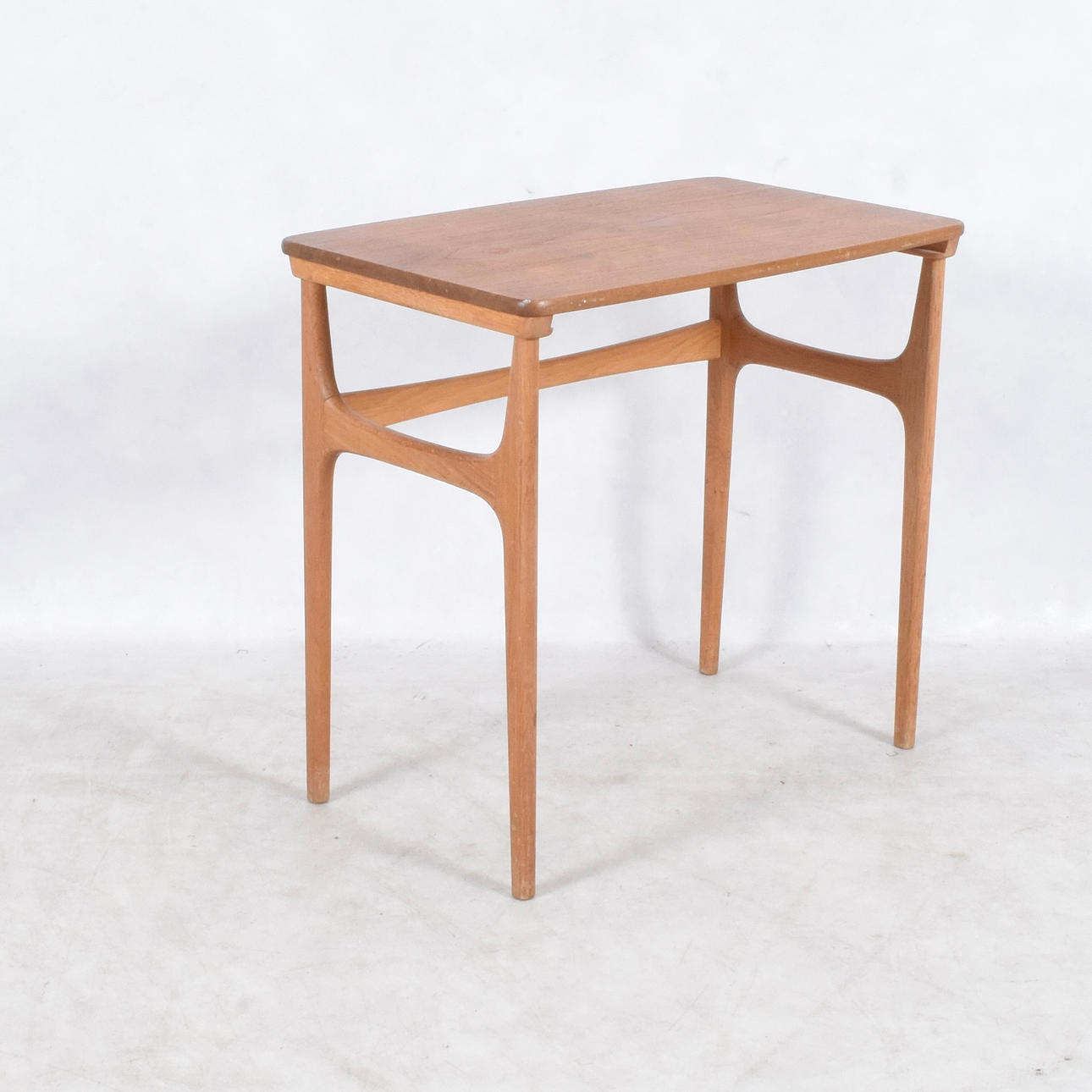 AVLASTNINGSBORD, teak, 1960/70-tal.