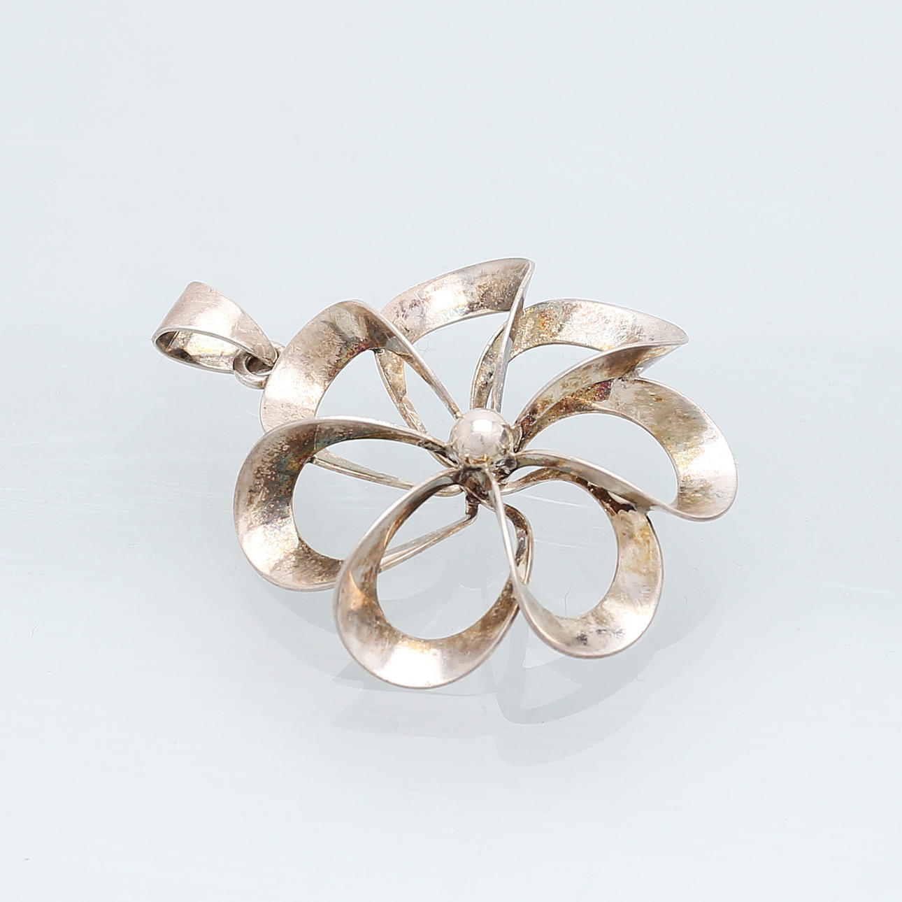 NILS ERIK FROM. Anhänger, Silber, signiert.