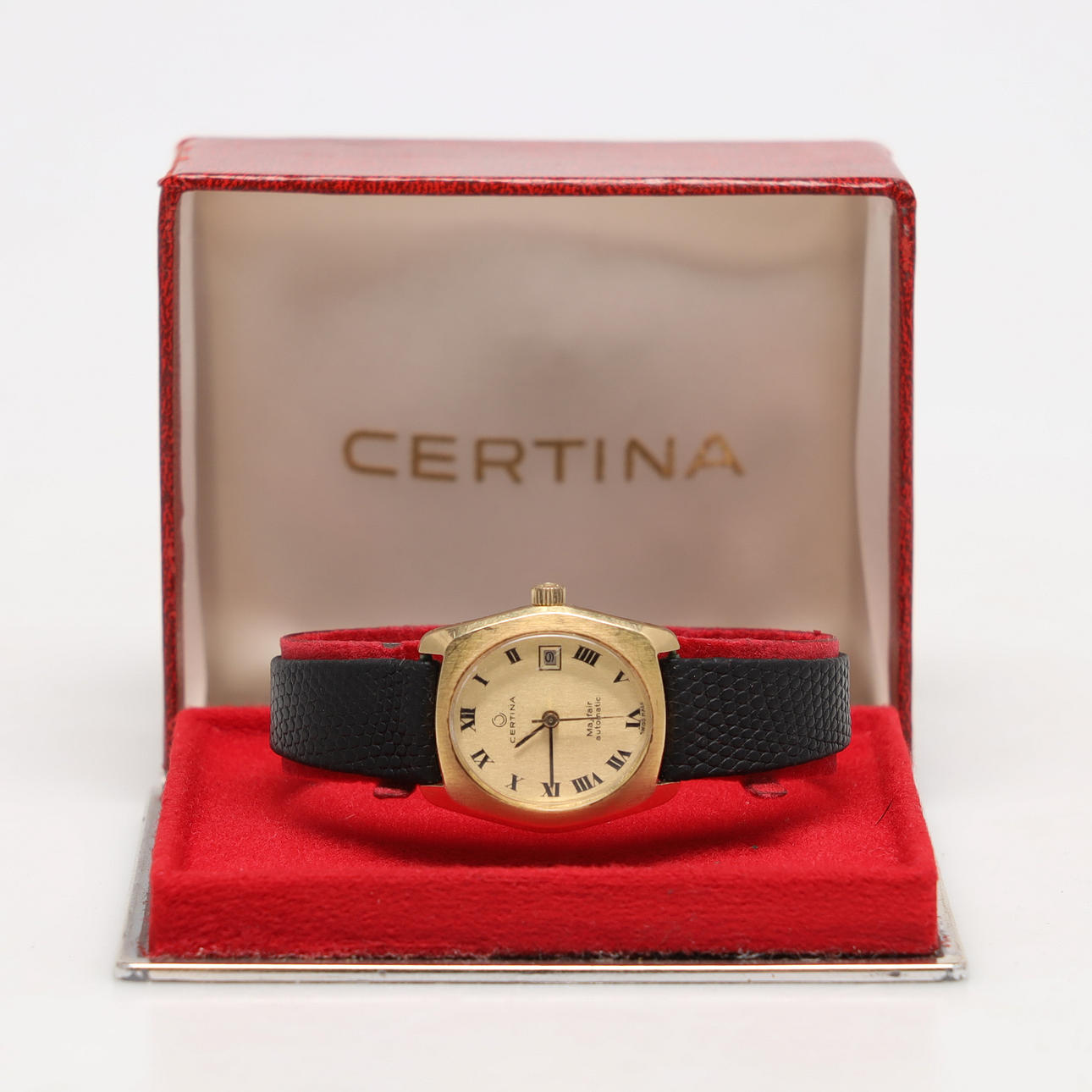 Ladies, Certina Mayfair Automatic, 18K gold.