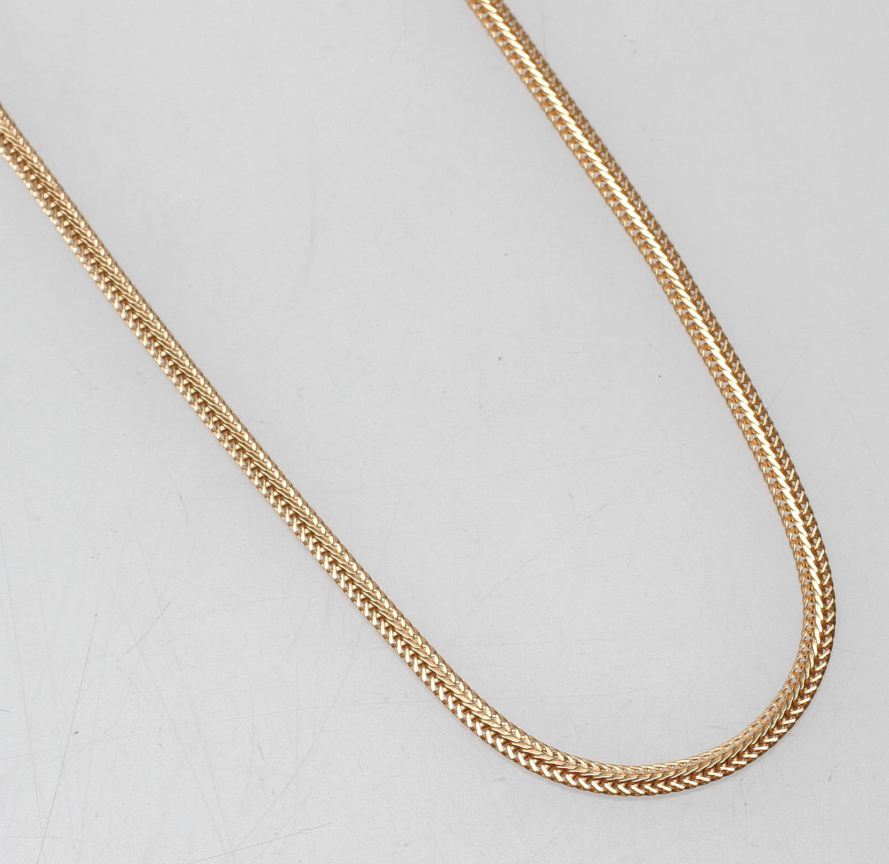 HALSBAND, 18k guld, vikt ca 4 gr.