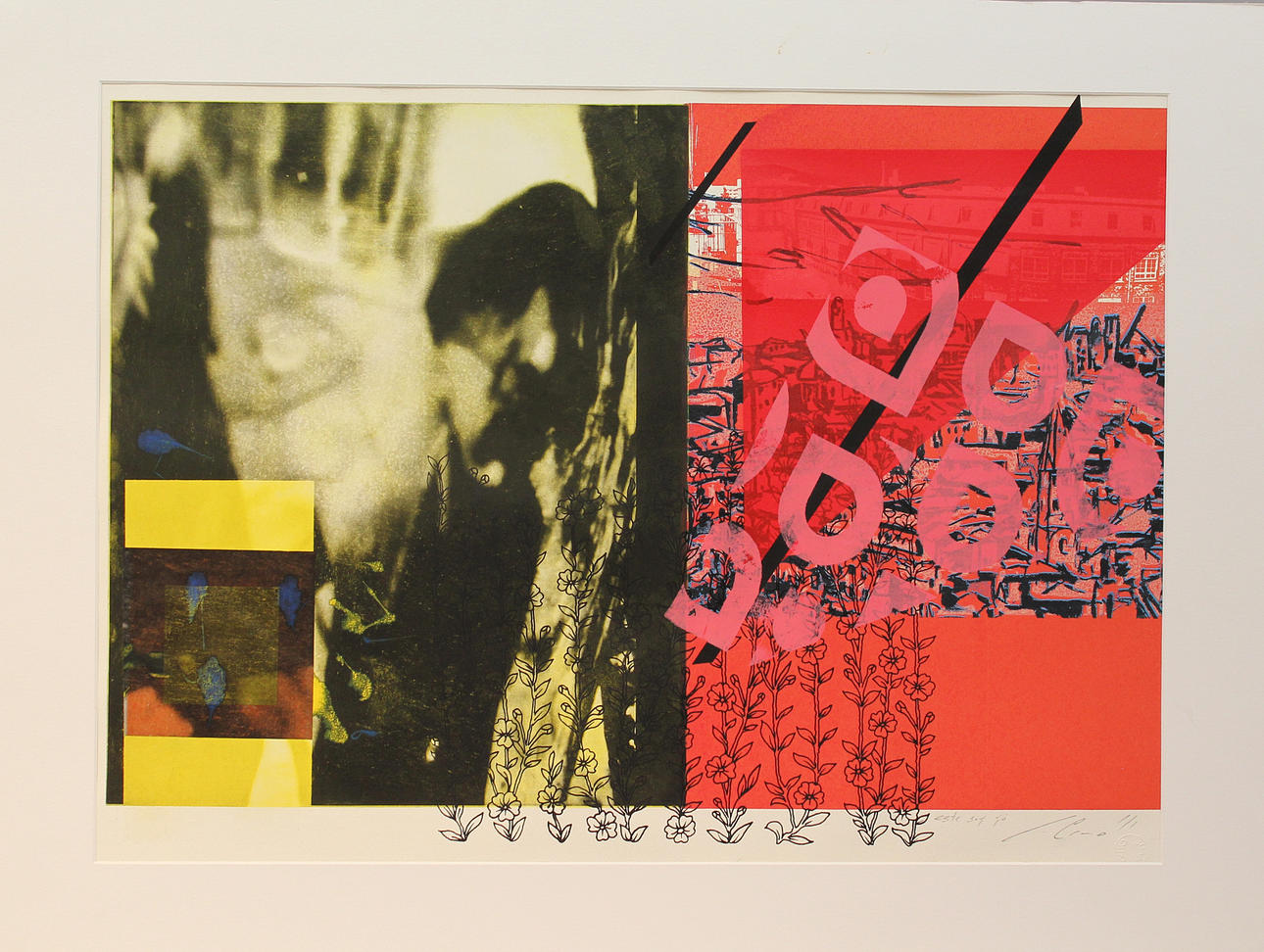 JUAN CANO. "Este soy yo". Färglitografi. Signerad J Cano. 1/1.