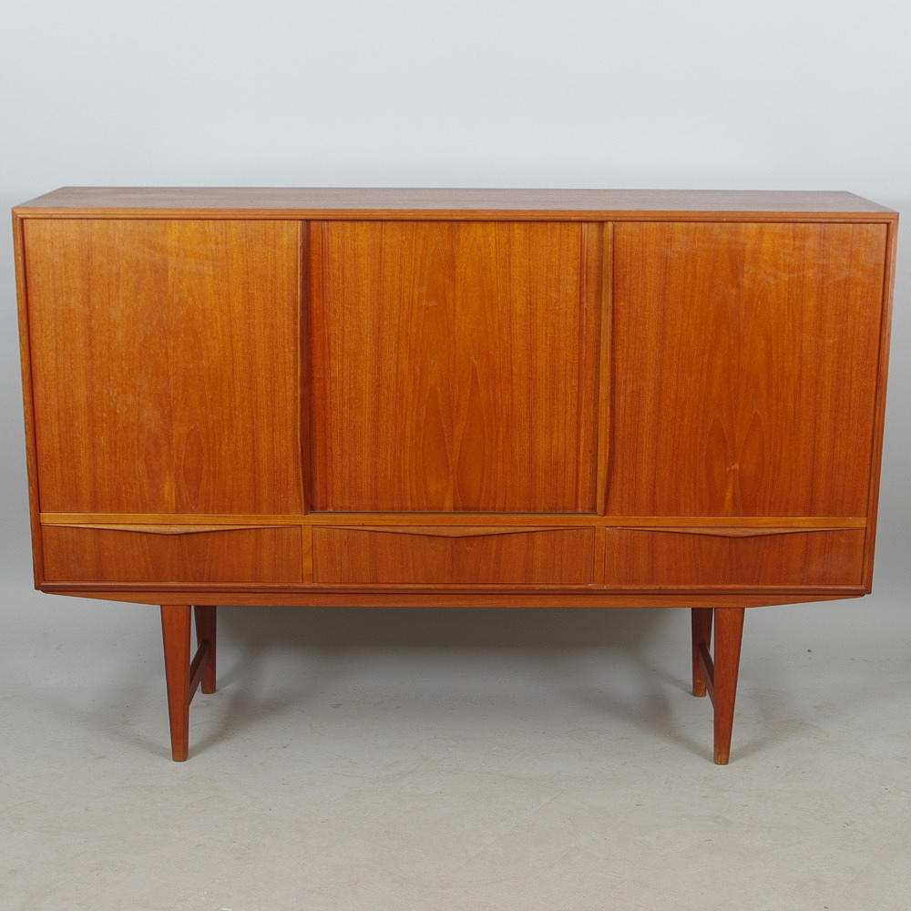 MATSALSSKÅP, teak, 1900-talets mitt.