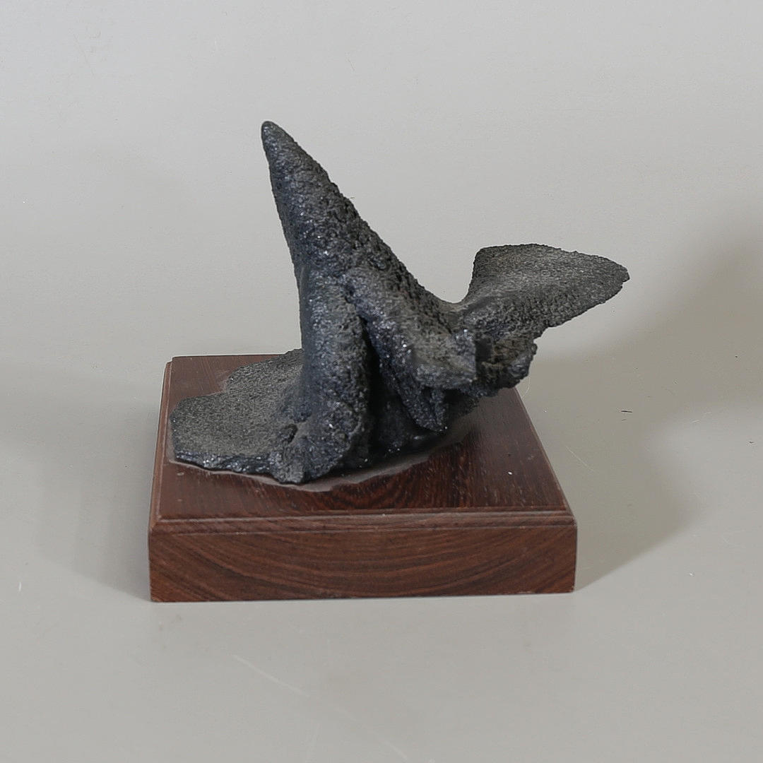 SCULPTURE, metal slag, 1900s.