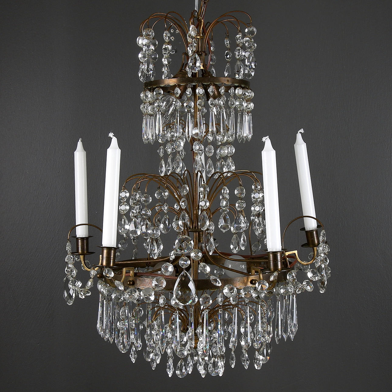 LJUSKRONA, Gustaviansk stil. 18/1900-tal.