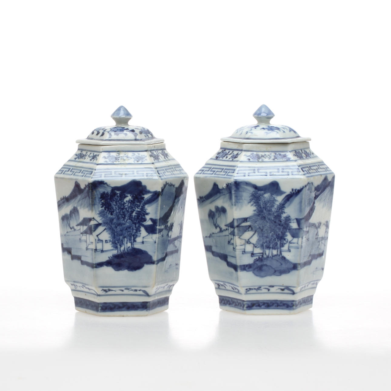 LOCKURNOR, 1 par, porslin, Kina.