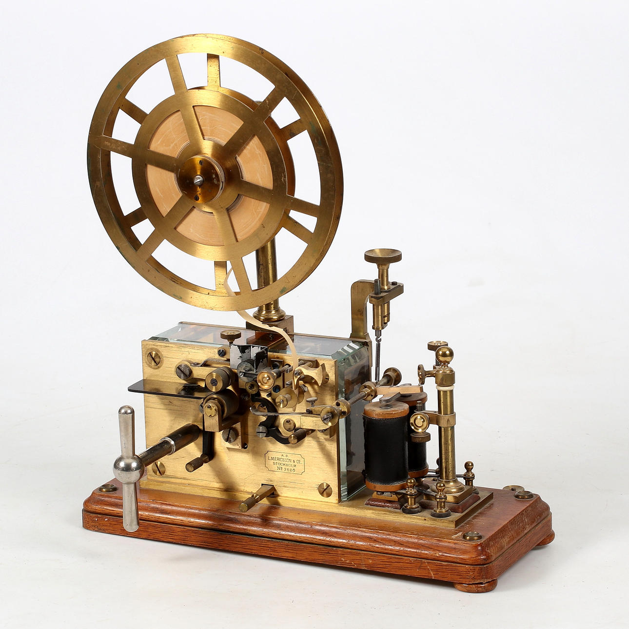 TELÉGRAFO, latón, LM Ericsson AB, 18/1900.