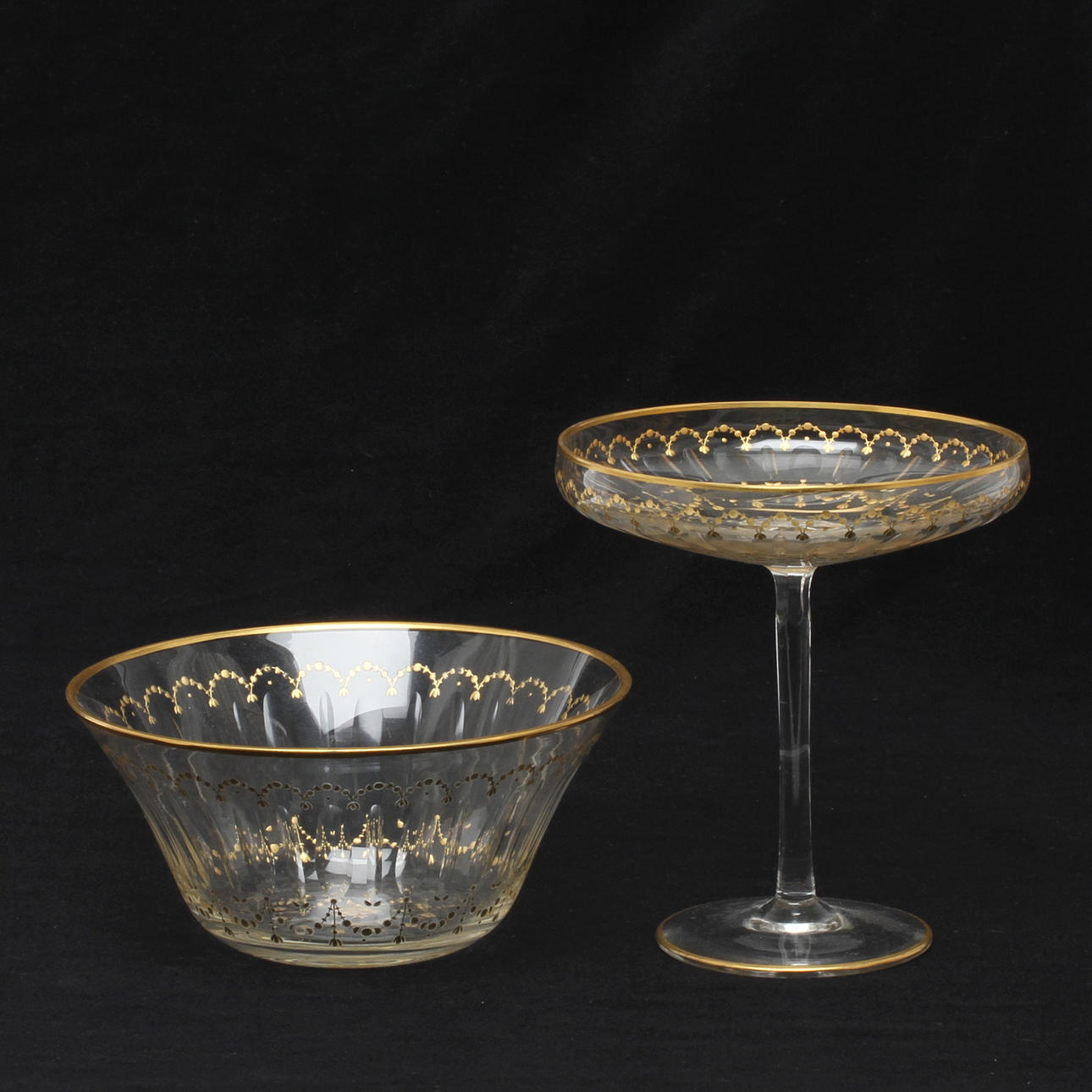 SKÅL, SKÅL, på fot, glas, 1900-tal.