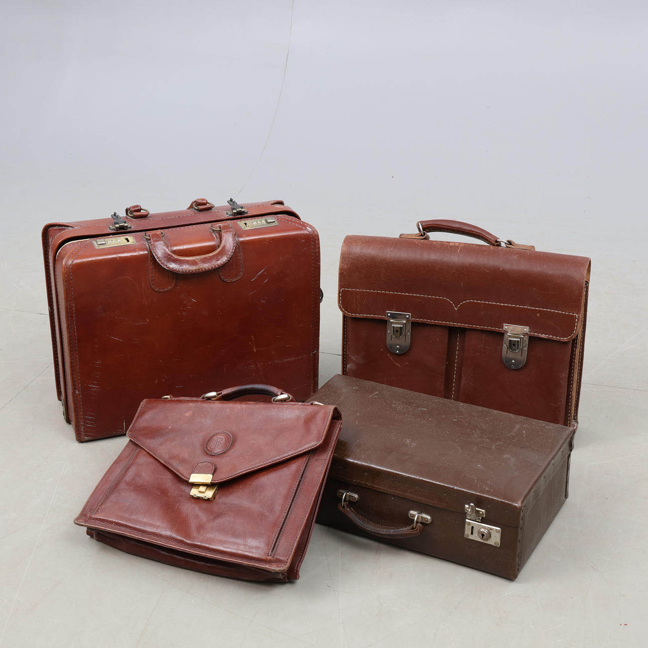 TASKER / PORTEFØLJER, 4 stk, inklusive Barry Smith & Arpello.