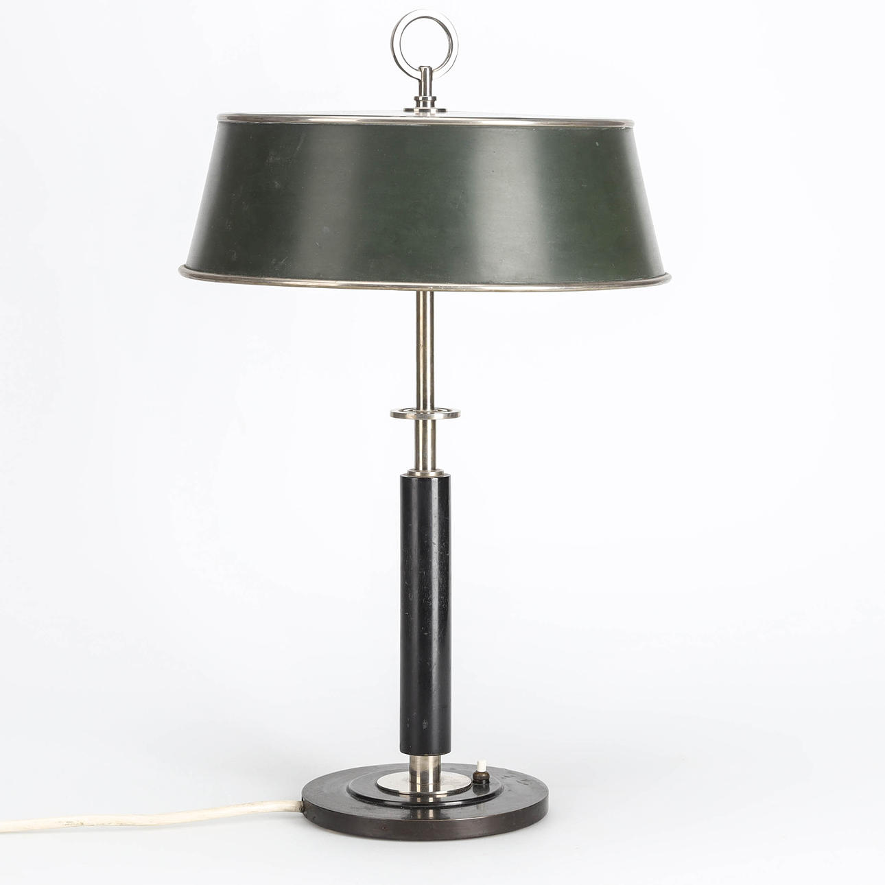 BORDLAMPE funkis, tin, metal, bakelit.