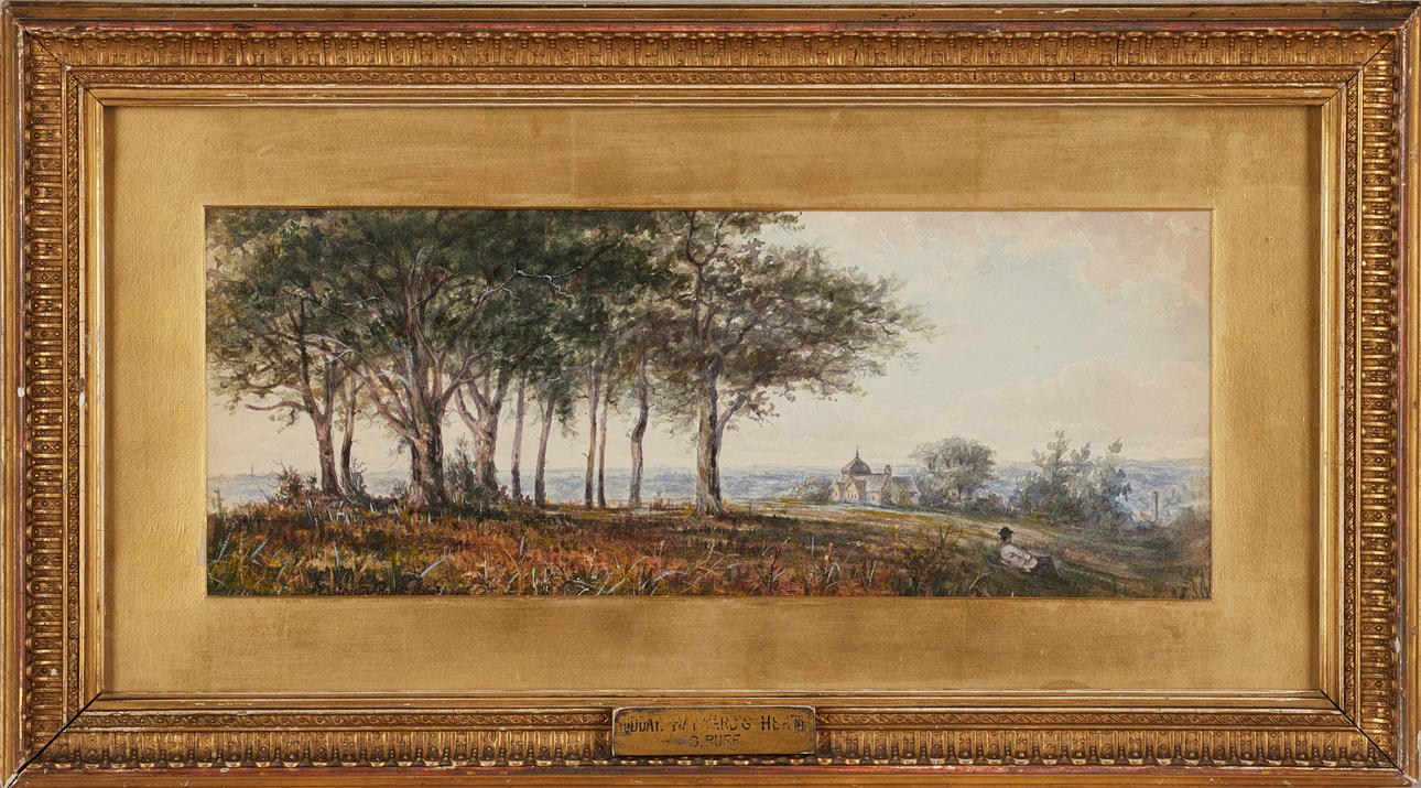 GEORGE RUFF (1826-1903). Midday Hawards.