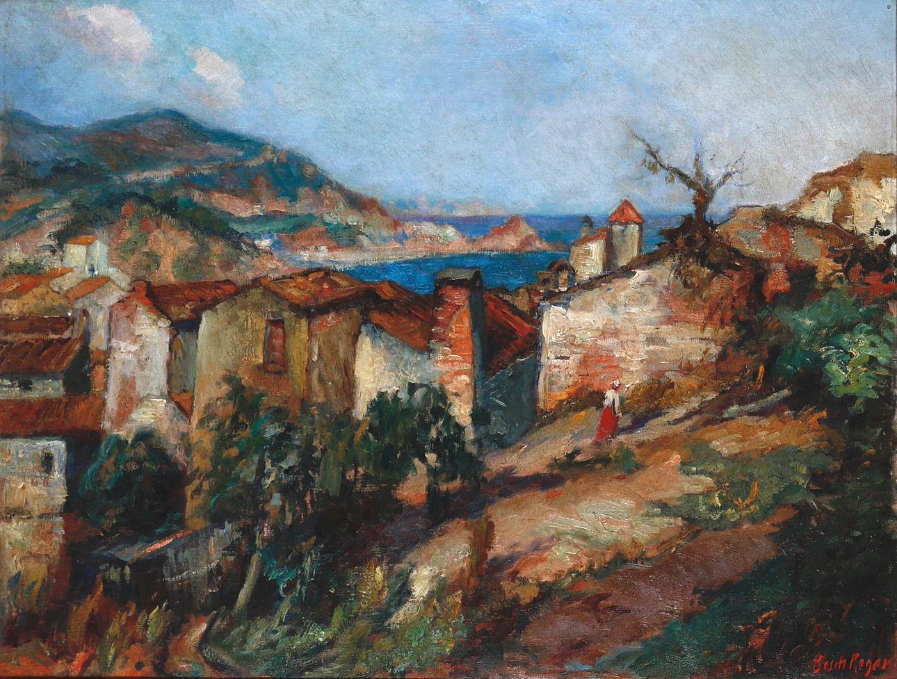 EMILI BOSCH ROGER. Seaside landscape.