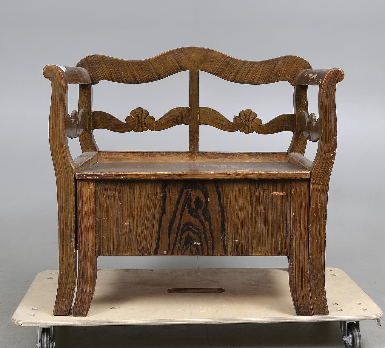 KATRMSTOL/BARNSÄNG, allmoge, 1800-tal.