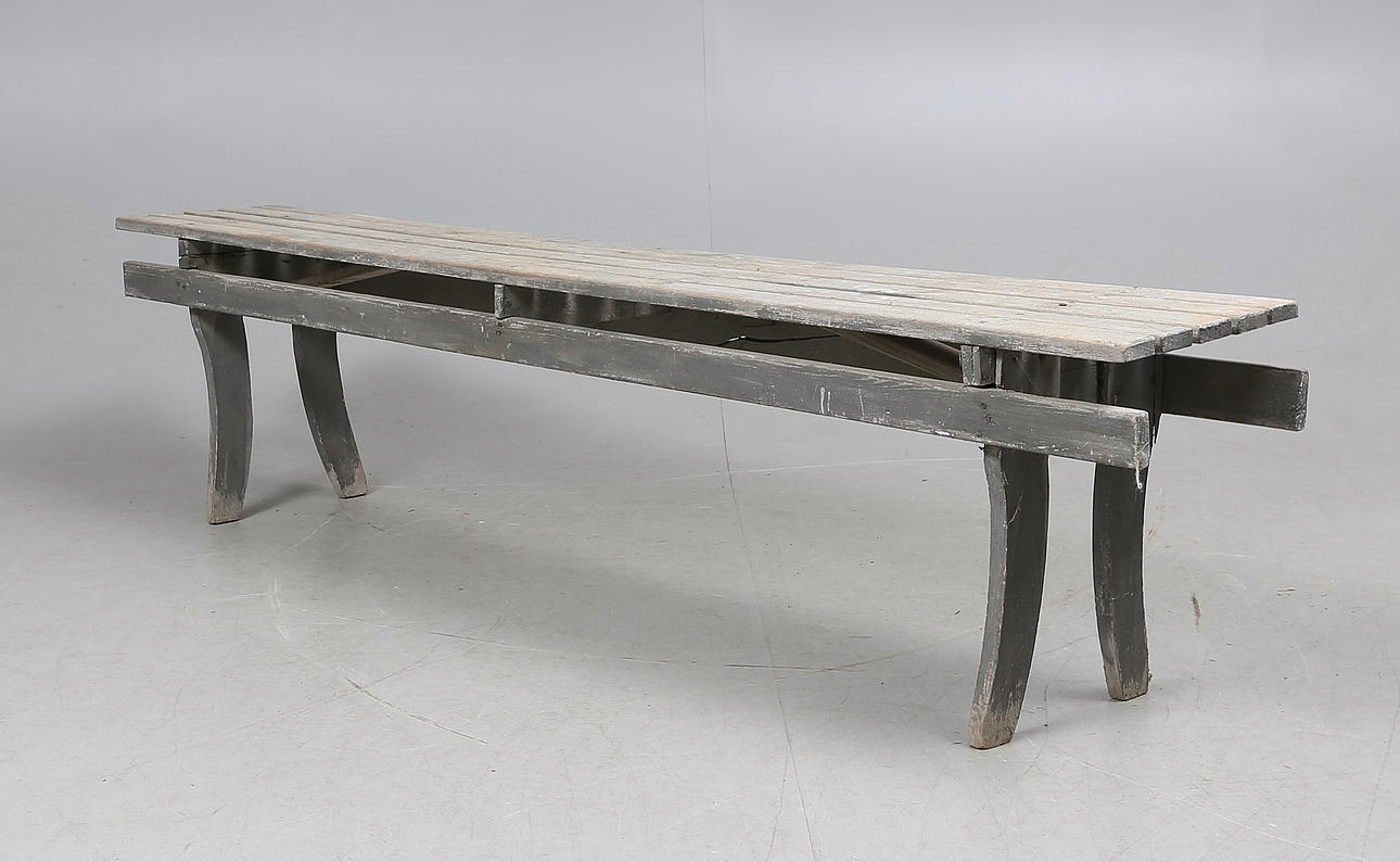 LÅNGBÄNK, allmoge, 1800-tal.