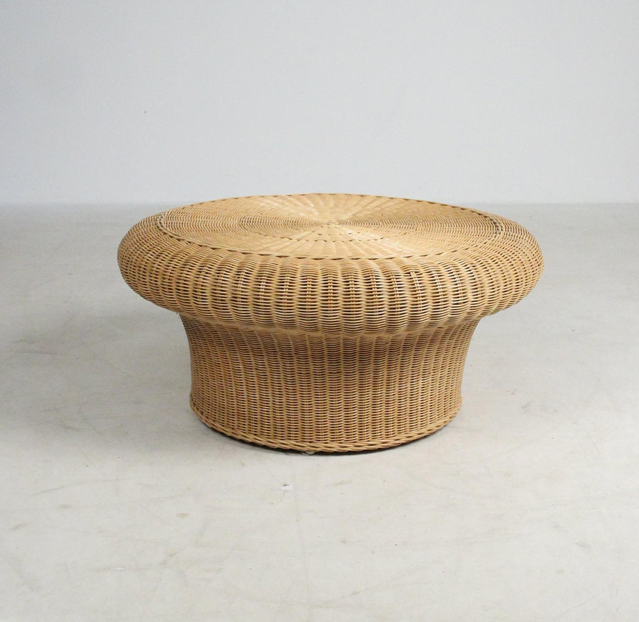Wicker table from the 1960s.