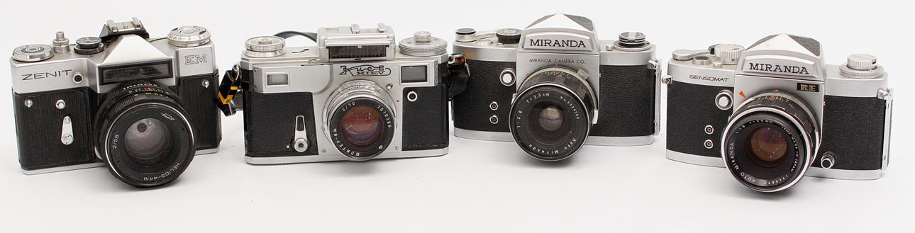 KAMERAPAKET, 4 stycken.