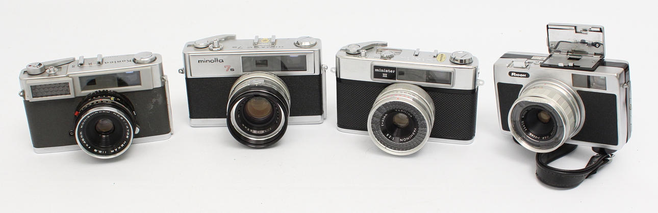 KAMERAPAKET, 4 stycken.