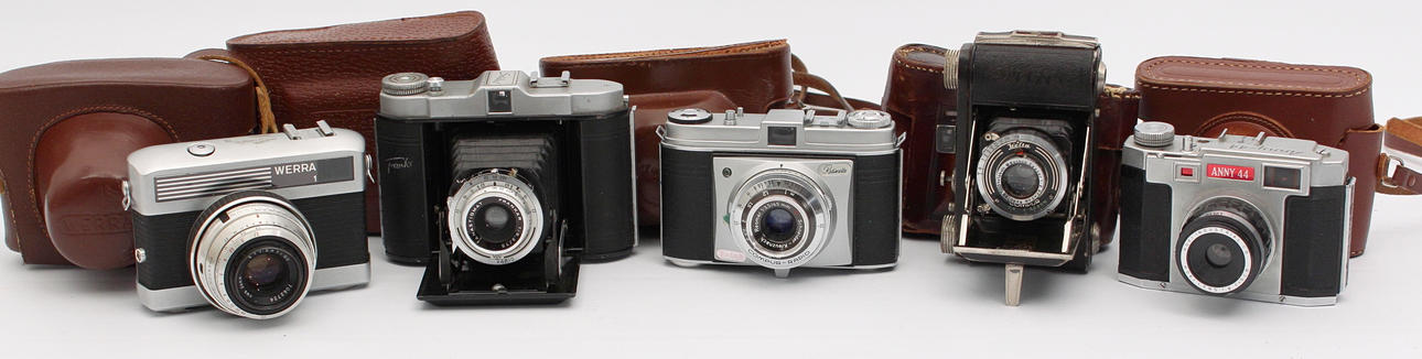 KAMERAPAKET, 5 stycken med väska.