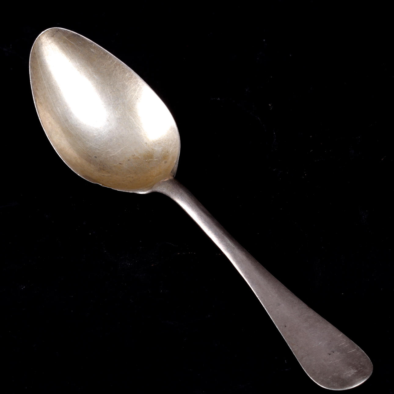 MATSKED, silver, med åldermansranka, Daniel Ekelöf, Örebro, 1723-1751.