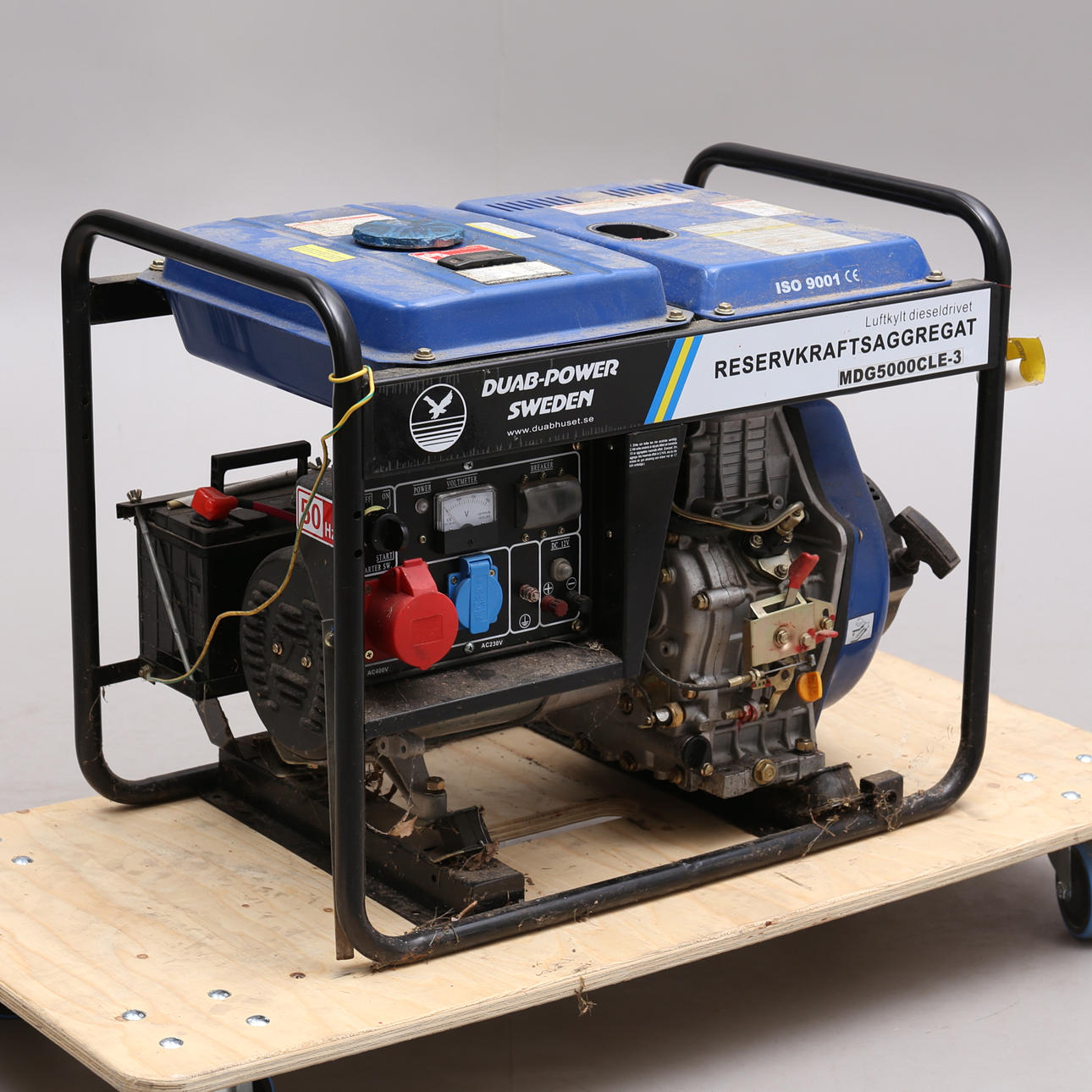 ELVERK, dieseldrivet, DUAB-Power, MDG5000.