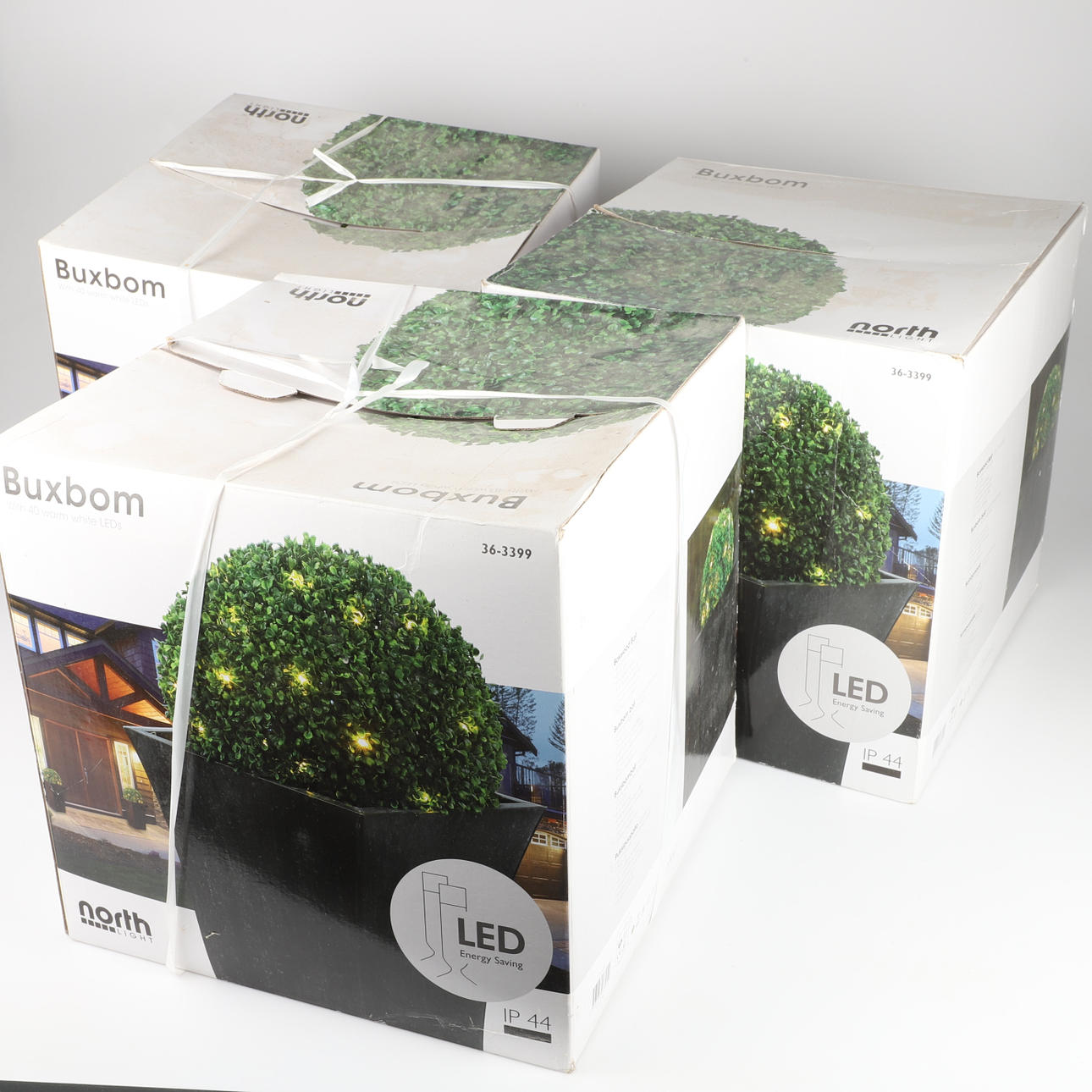 TRÄDGÅRDSBELYSNING, 3 stycken, "Buxbom", Northlight.