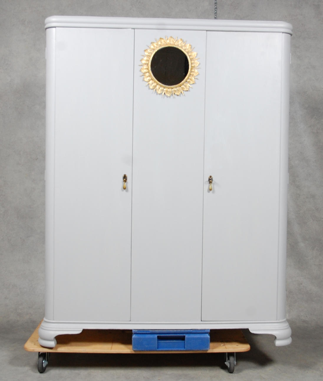 GARDEROB, med spegel, 1930-tal.