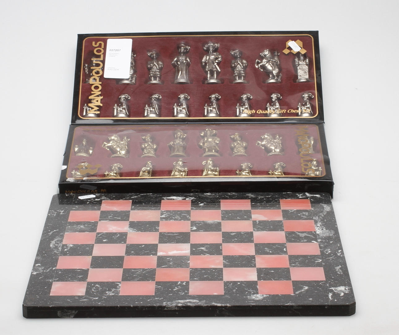 SCHACKSPEL, Manopoulos, Grekland.